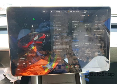 2020 Tesla Model Y z USA, uszkodzony, nr VIN 5YJYGDEE2LF018970